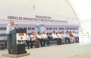 Superada en Centro meta de reconstrucción de escuelas: Arturo Núñez