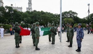 Operativo vial y reubicación de paraderos en Centro Histórico de Mérida, por Fiestas Patrias