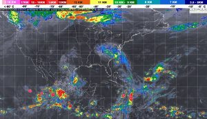 Prevén tormentas de fuertes a intensas en la mayor parte de México