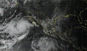 Se prevén tormentas intensas y actividad eléctrica en zonas de Veracruz, Guerrero, Oaxaca y Chiapas