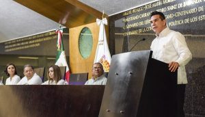 Llama Alejandro Moreno Cárdenas a diputados trabajar unidos por Campeche