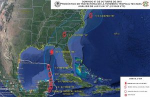 Activan Plan Marina en Fase de Prevención por tormenta tropical ‘Michael’