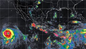Se prevén tormentas intensas en Veracruz, Oaxaca, Tabasco y Chiapas