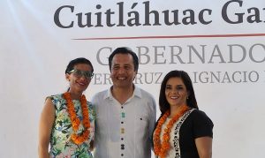 Presenta Cuitláhuac García próxima secretaria de Cultura y Jefa de la Oficina de Gobierno