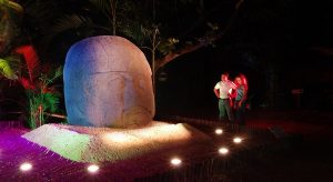 Regresa el espectáculo de luz y sonido al Museo La Venta en Tabasco
