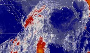 El Frente Frío 12 ocasionará en las próximas horas tormentas intensas en el sureste de México