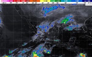 Se prevén tormentas fuertes en Veracruz, Tabasco, Oaxaca y Chiapas
