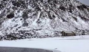 Nevado de Toluca se pinta de blanco