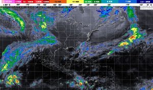 Lluvias puntuales fuertes se prevén en regiones de Veracruz, Oaxaca y Chiapas