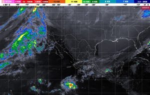 Ambiente frío en la mayor parte de México, tormentas en Veracruz, Tabasco y Chiapas