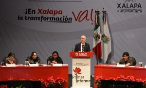 Hipólito Rodríguez, rinde Primer Informe como alcalde de Xalapa
