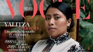 Yalitza Aparicio en la portada de Vogue México