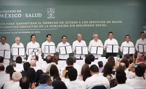 Campeche firma acuerdo para fortalecer sistema de Salud