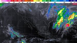 Se prevén lluvias fuertes en la Península de Yucatán