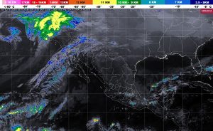 El Frente Frío 14, ocasionará tormentas intensas en regiones de Veracruz, Oaxaca, Tabasco y Chiapas