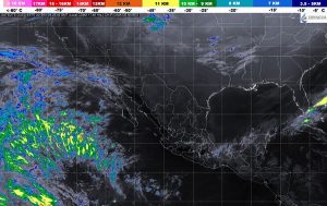 El Frente Frio 30 ocasionará lluvias fuertes en Chiapas y Quintana Roo