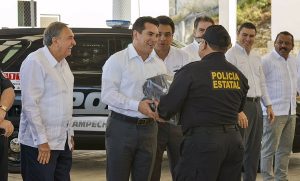Alejandro Moreno Cárdenas, reafirma que Campeche sigue teniendo la mejor policía del país