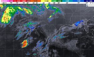 Tormentas puntuales fuertes se prevén en regiones de Veracruz, Oaxaca y Chiapas