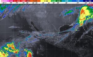 Se prevén tormentas intensas en Veracruz, Tabasco y Chiapas