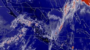 Tormentas fuertes se prevén en Veracruz, y muy fuertes en Oaxaca, Tabasco y Chiapas