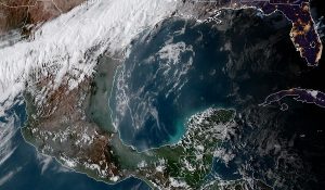Se pronostica potencial de lluvias por llegada de Frente Frío 36 en la península de Yucatán