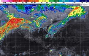 Se prevén tormentas intensas en Baja California, además de tormentas muy fuertes en Sonora