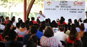 Imparte DIF Benito Juárez pláticas prenupciales