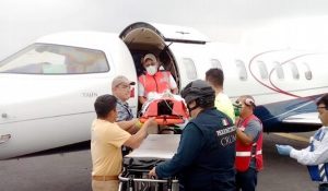 Me llena de orgullo que jet que usaban gobernadores sirva al sistema de salud de Veracruz: Cuitláhuac García