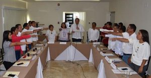 Firman alcaldes Red Campechana de municipios por la Salud