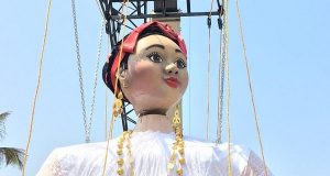 Alistan las figuras monumentales para el primer gran desfile del Carnaval de Veracruz