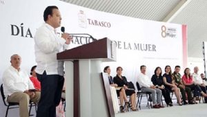 Trabajo conjunto gobierno de Tabasco y sociedad para combatir violencia de género: Medina