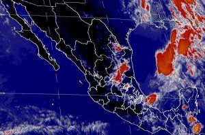 Se prevén tormentas puntuales intensas en Veracruz, Oaxaca, Chiapas, Campeche y Yucatán