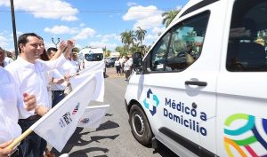 El Gobernador Mauricio Vila Dosal pone en marcha segunda etapa de Médico a Domicilio