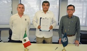 Firma UJAT convenio de colaboración con Institución Universitaria de Colombia