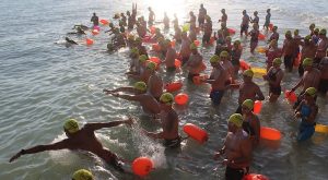 Ganan Mayte Ailen y Víctor Sobrino el Oceanman, en Sisal