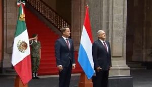 Recibe AMLO visita del Primer Ministro de Luxemburgo