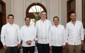 Reunión de gobernadores de la región Sur-Sureste con el Canciller Marcelo Ebrard
