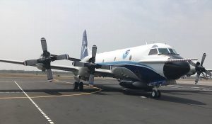 Llegan al aeropuerto de Veracruz aviones caza huracanes