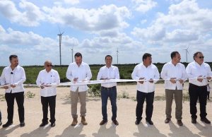 El Gobernador Mauricio Vila Dosal inaugura el Parque Eólico de Dzilam de Bravo