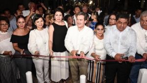 Asiste la presidenta del DIF a inauguración del XVIII Festival de la Ciudad de Villahermosa