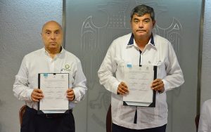 Firman convenio de colaboración UJAT y Universidad Olmeca