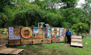 Loltún estrena nuevo atractivo en Yucatán: un «Photo Spot» construido con material reutilizado