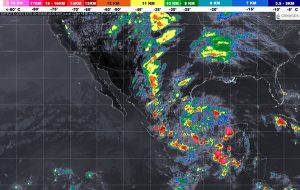 Continuará el temporal de lluvias sobre gran parte de México