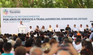 Trabajadores del Gobierno del Estado, pieza fundamental para transformar a Yucatán: Mauricio Vila Dosal