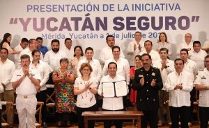 Presenta el Gobernador Mauricio Vila Dosal la iniciativa «Yucatán Seguro» para reforzar la seguridad en todo el estado