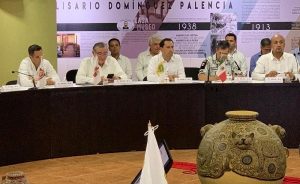 El Gobernador Mauricio Vila Dosal asiste a reunión de trabajo y evaluación de la Estrategia de Seguridad y Migración de la Zona Sur- Sureste