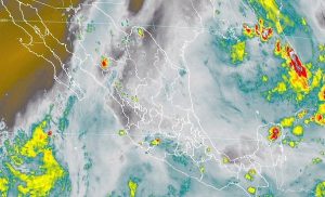Se prevén lluvias muy fuertes en Jalisco, Colima, Michoacán, Guerrero, Oaxaca, Chiapas y Veracruz