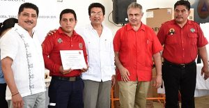 Celebran en Tabasco Día Nacional del Bombero