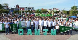 Festejan 5º Aniversario de la fundación de la DAMJ de la UJAT con Gallo Divisional
