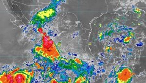 La tormenta tropical Ivo originará lluvias en Oaxaca, Michoacán, Colima, Jalisco y Nayarit, en las próximas horas